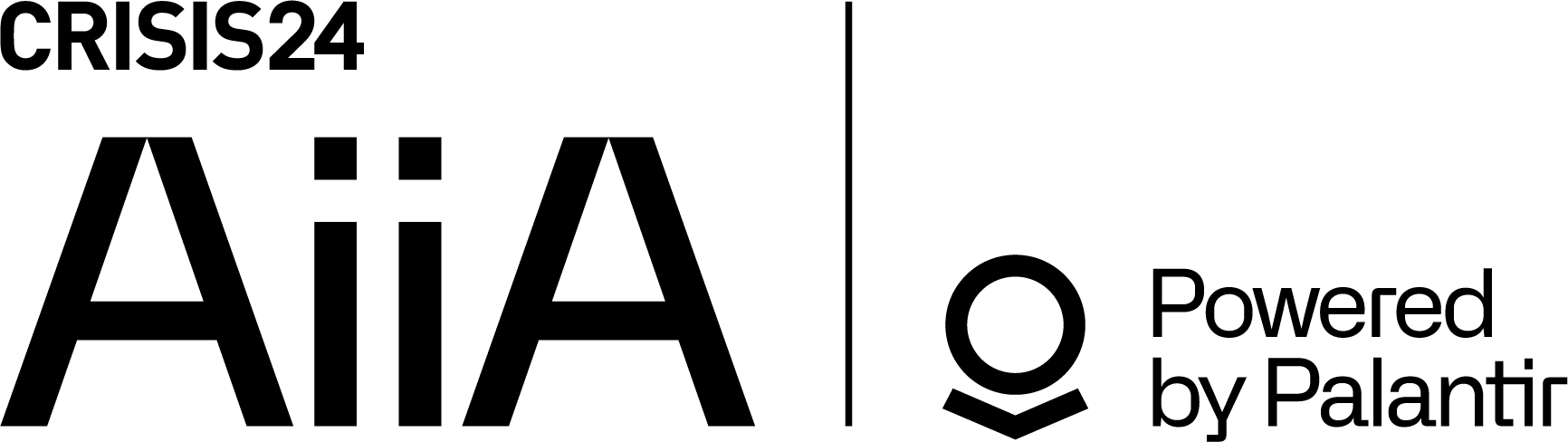 Crisis24 - AiiA / Powered by Palantir logo