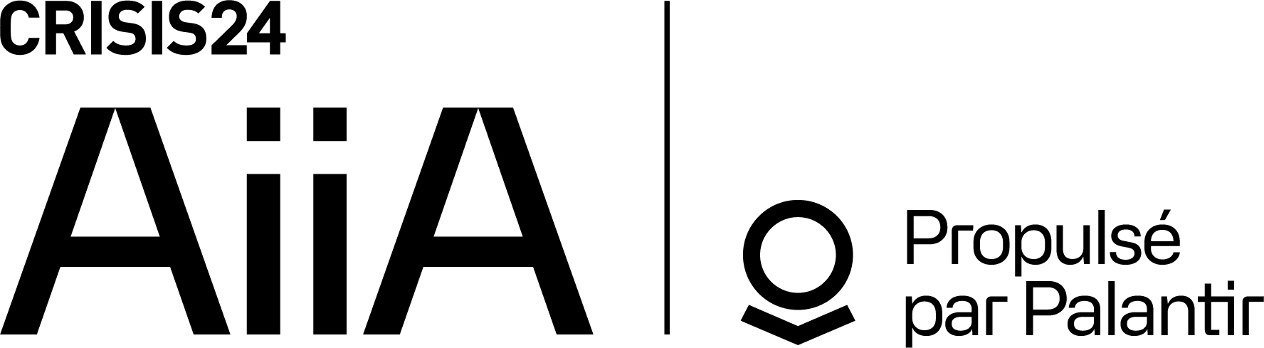 Crisis24 - AiiA / Propulsé par Palantir logo